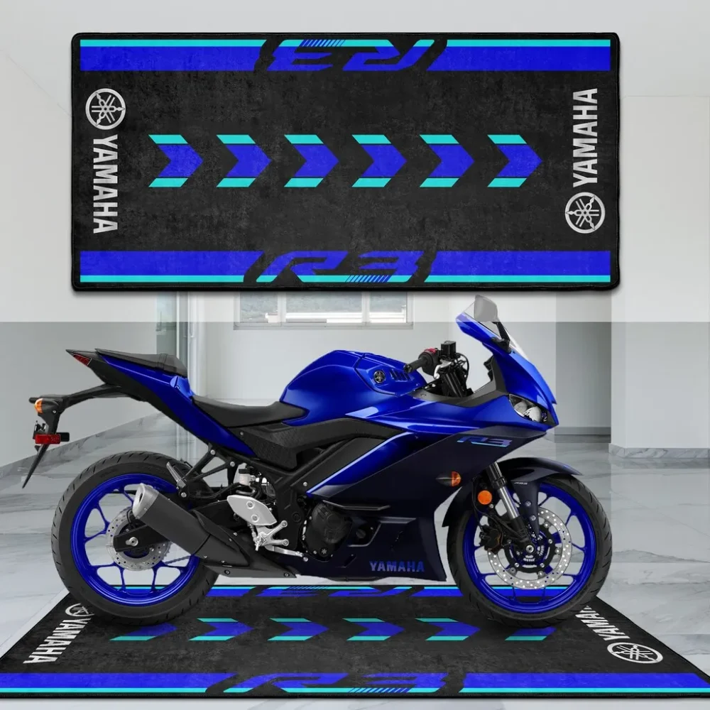 Speed Demon Motorcycle Floor Mat, Custom Rider Garage Mat CAR496101125113 - Image 5