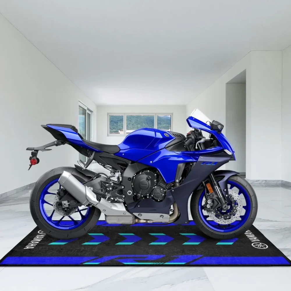 Street Racer Motorcycle Floor Mat, Non-Slip Garage Mat for Riders CAR496101125115 - Image 4