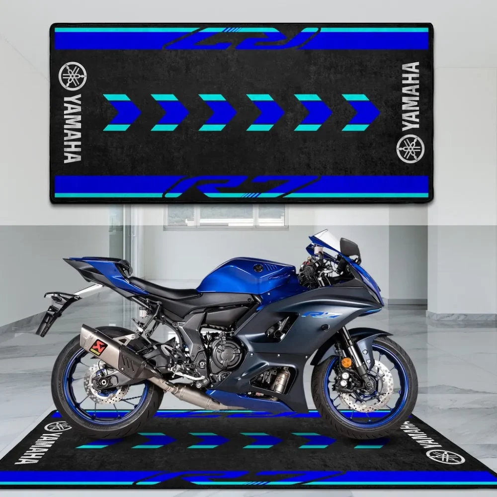 Torque Monster Motorcycle Floor Mat, Custom Motorcycle Parking Mat CAR496101125116 - Image 3