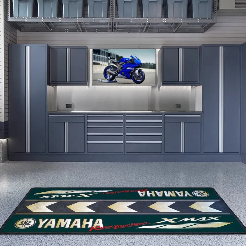 Thunder Road Machine Motorcycle Floor Mat, Stylish Garage Floor Protector CAR496101125119 - Image 3