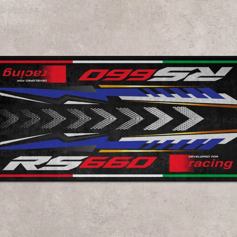 Custom Garage Build Motorcycle Floor Mat, Durable Non-Slip Rider Mat CAR496101125124