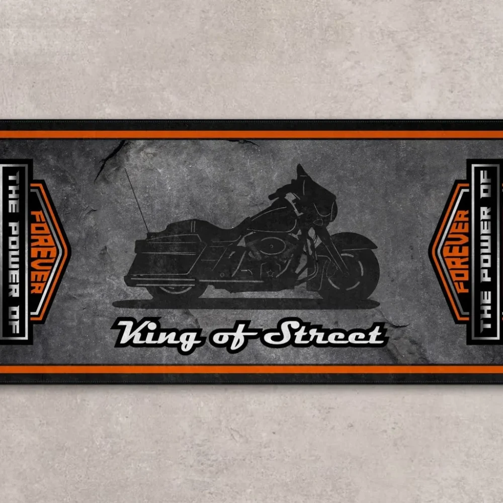 Builder's Pride Motorcycle Floor Mat, Stylish Garage Floor Protector CAR496101125128