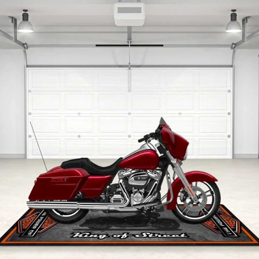 Builder's Pride Motorcycle Floor Mat, Stylish Garage Floor Protector CAR496101125128 - Image 4