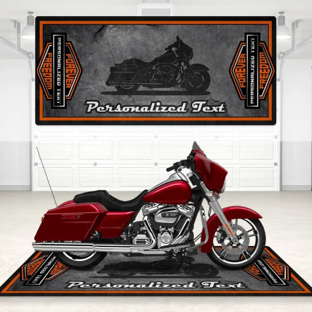 Builder's Pride Motorcycle Floor Mat, Stylish Garage Floor Protector CAR496101125128 - Image 5