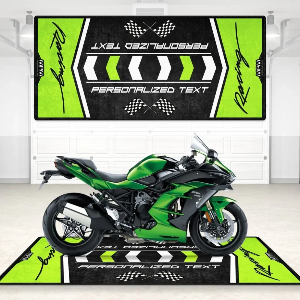 Wild Terrain Ride Motorcycle Floor Mat, Motorcycle Workshop Pit Mat CAR496101125140 - Image 6