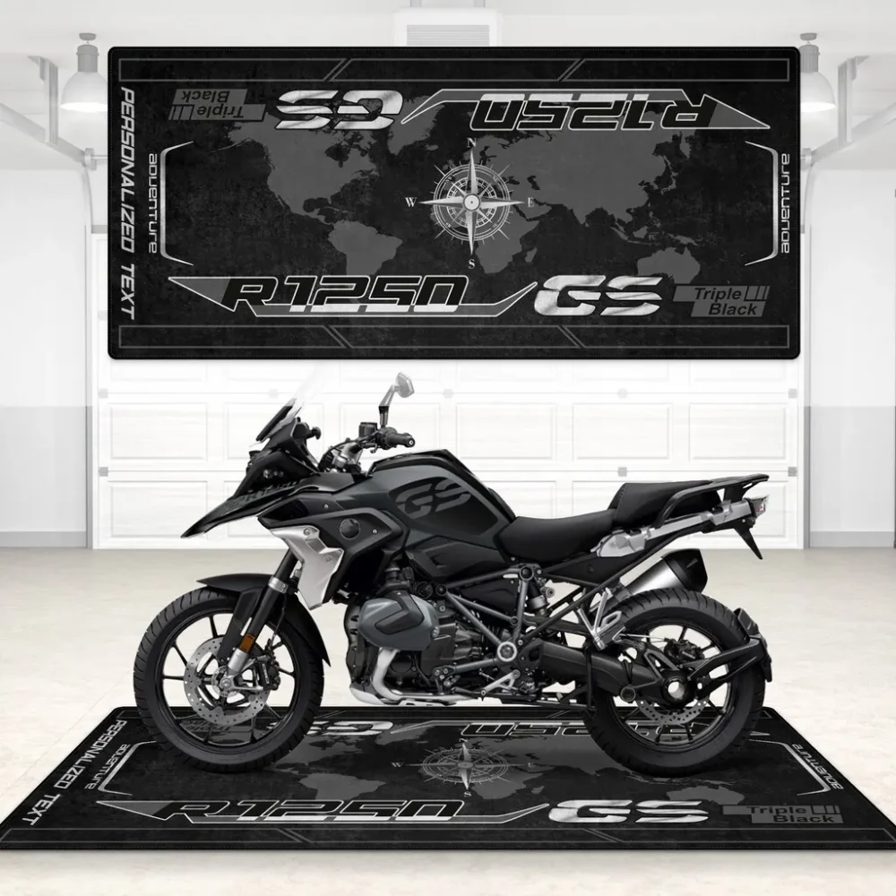 Road Rebel Motorcycle Floor Mat, Durable Non-Slip Rider Mat CAR496101125150 - Image 5