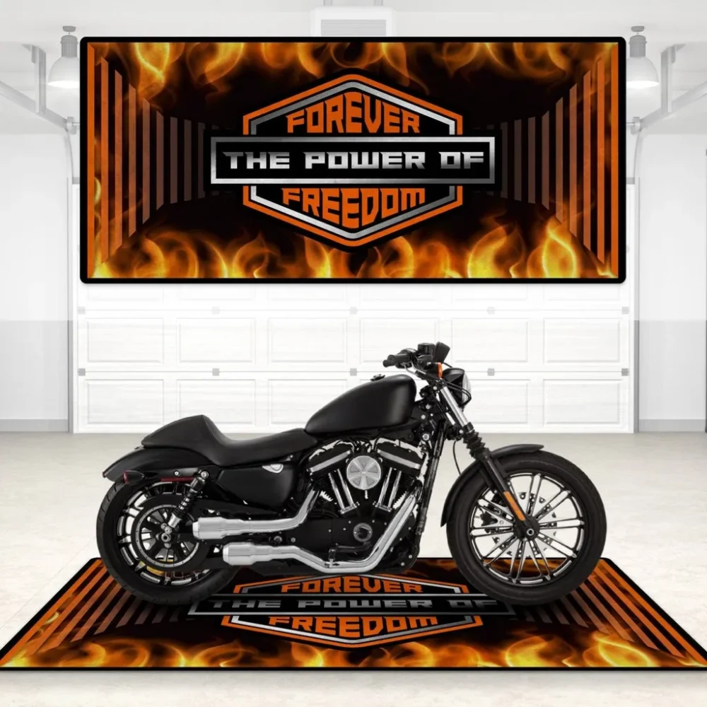 Gearhead Ride Motorcycle Floor Mat, Motorcycle Floor Mat Gift Idea CAR496101125153 - Image 3