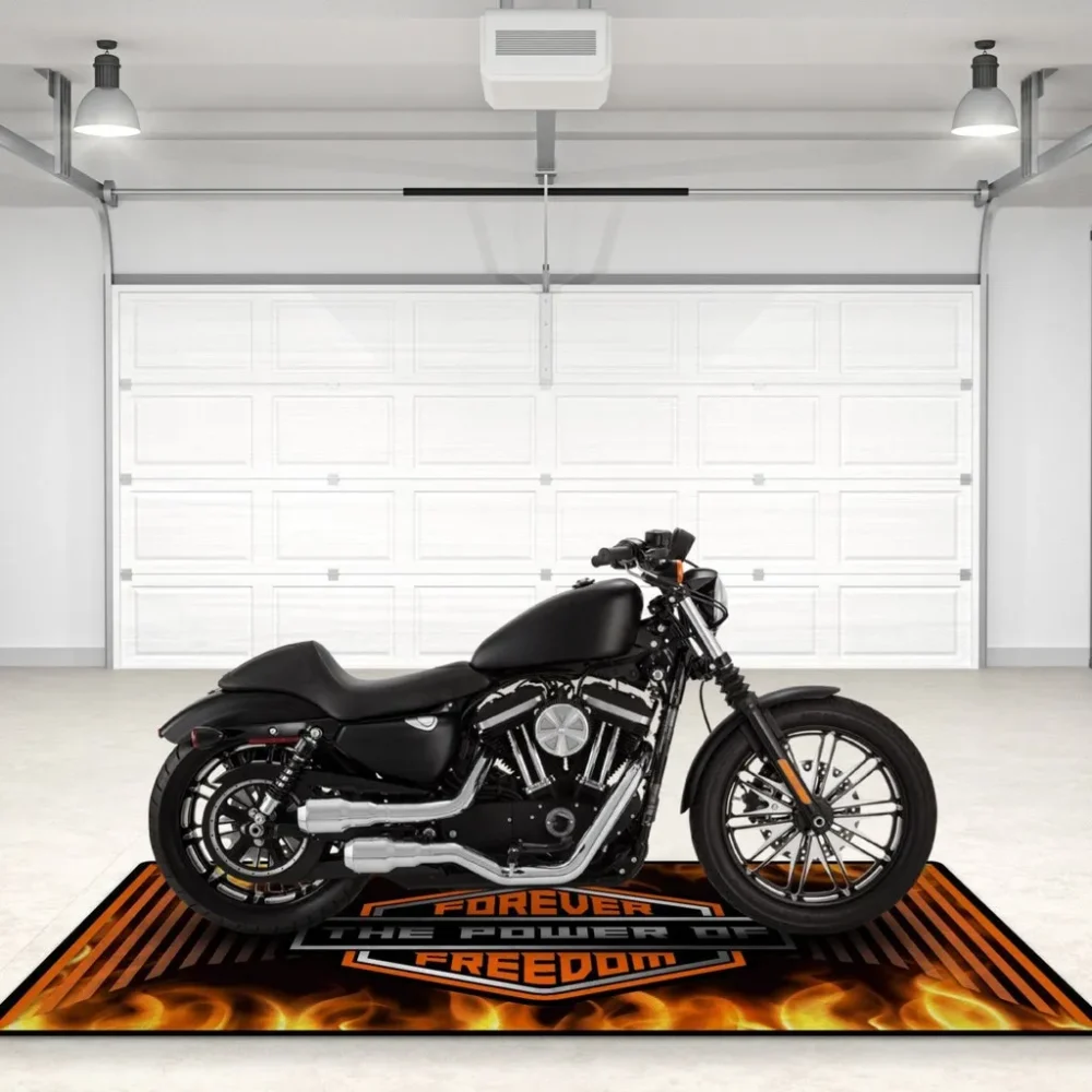 Gearhead Ride Motorcycle Floor Mat, Motorcycle Floor Mat Gift Idea CAR496101125153 - Image 4