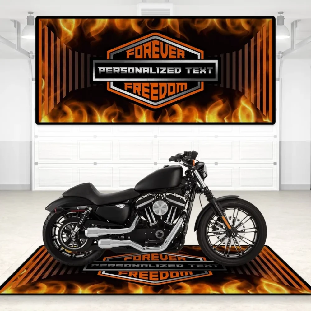 Gearhead Ride Motorcycle Floor Mat, Motorcycle Floor Mat Gift Idea CAR496101125153 - Image 5
