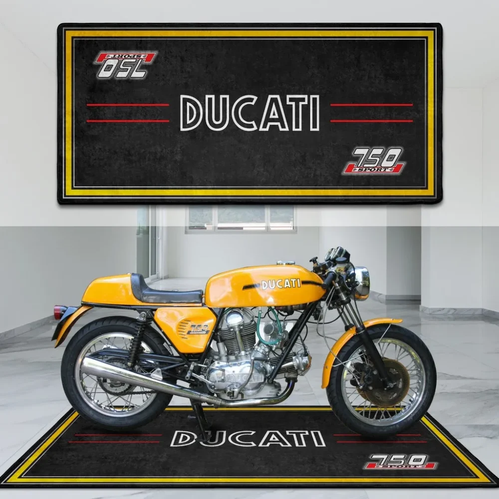Open-Road Bike Motorcycle Floor Mat, Premium Motorcycle Garage Mat CAR496101125159 - Image 3