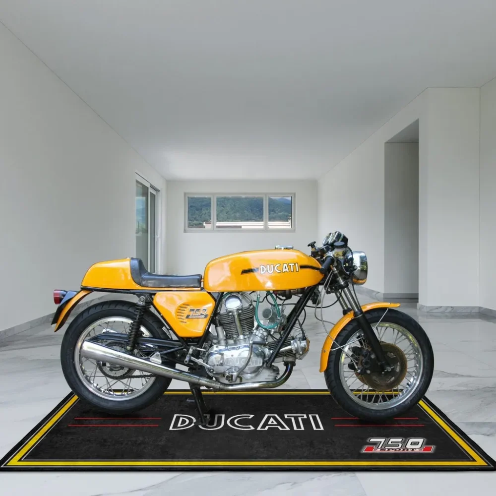 Open-Road Bike Motorcycle Floor Mat, Premium Motorcycle Garage Mat CAR496101125159 - Image 4