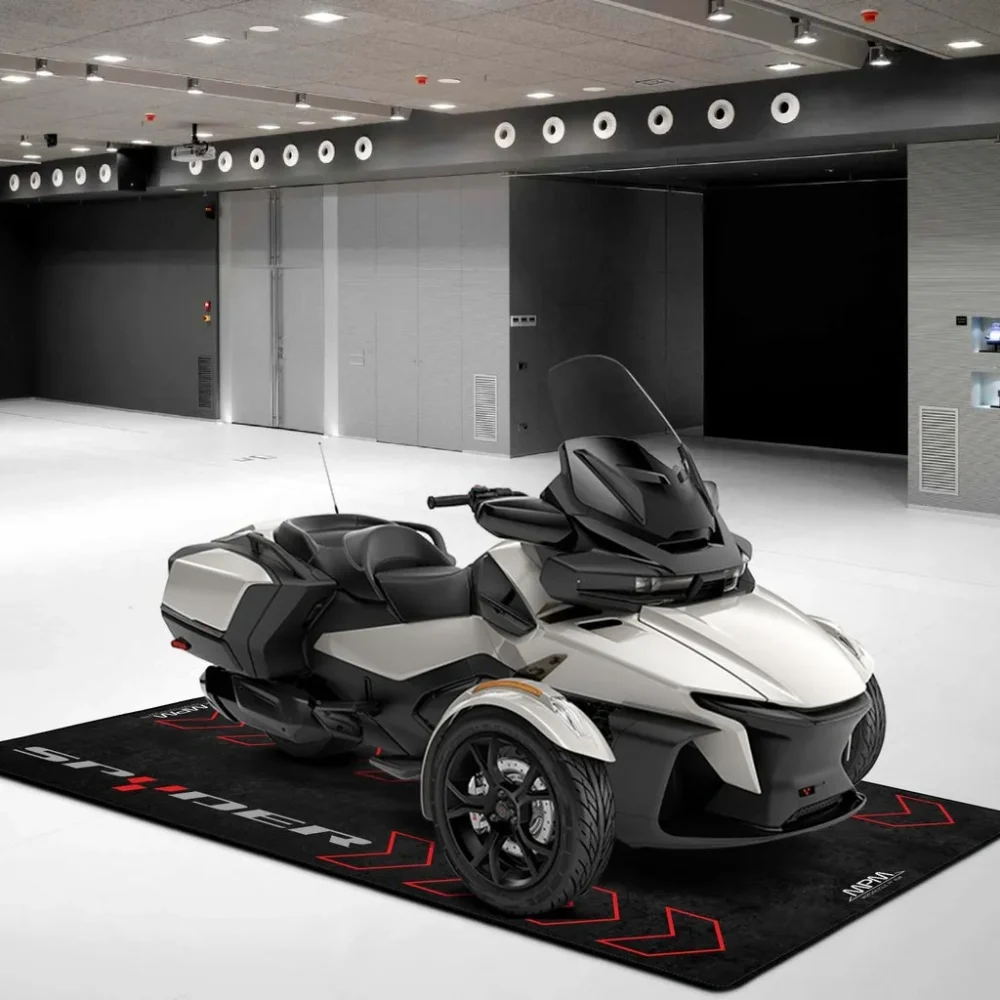 Adventure Machine Motorcycle Floor Mat, Motorcycle Floor Protection Mat CAR496101125164 - Image 5