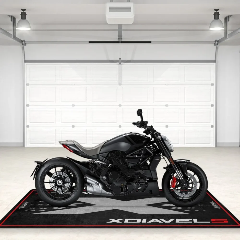 Torque Monster Motorcycle Floor Mat, Custom Motorcycle Parking Mat CAR496101125171 - Image 5