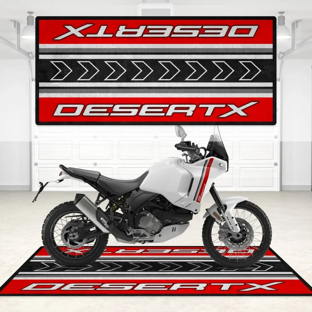 Asphalt Shredder Motorcycle Floor Mat, Personalized Biker Garage Accessory CAR496101125172 - Image 6