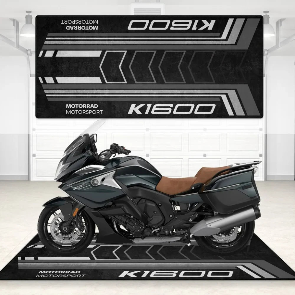 Precision Racer Motorcycle Floor Mat, Motorcycle Garage Protection Pad CAR496101125174 - Image 3