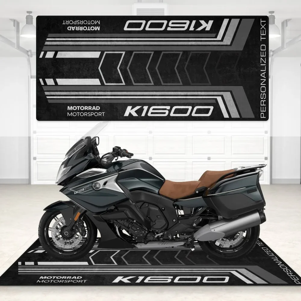 Precision Racer Motorcycle Floor Mat, Motorcycle Garage Protection Pad CAR496101125174 - Image 4