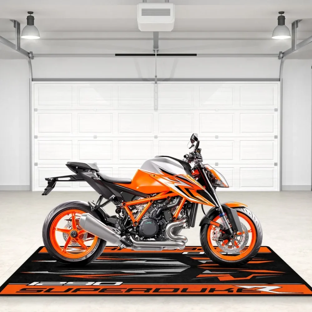 Builder's Pride Motorcycle Floor Mat, Stylish Garage Floor Protector CAR496101125180 - Image 5
