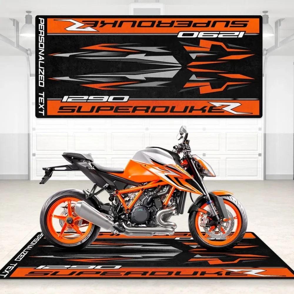 Builder's Pride Motorcycle Floor Mat, Stylish Garage Floor Protector CAR496101125180 - Image 6