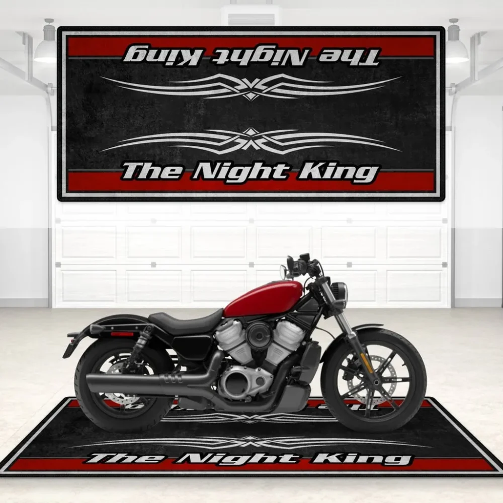 Road Rebel Motorcycle Floor Mat, Durable Non-Slip Rider Mat CAR496101125201 - Image 3