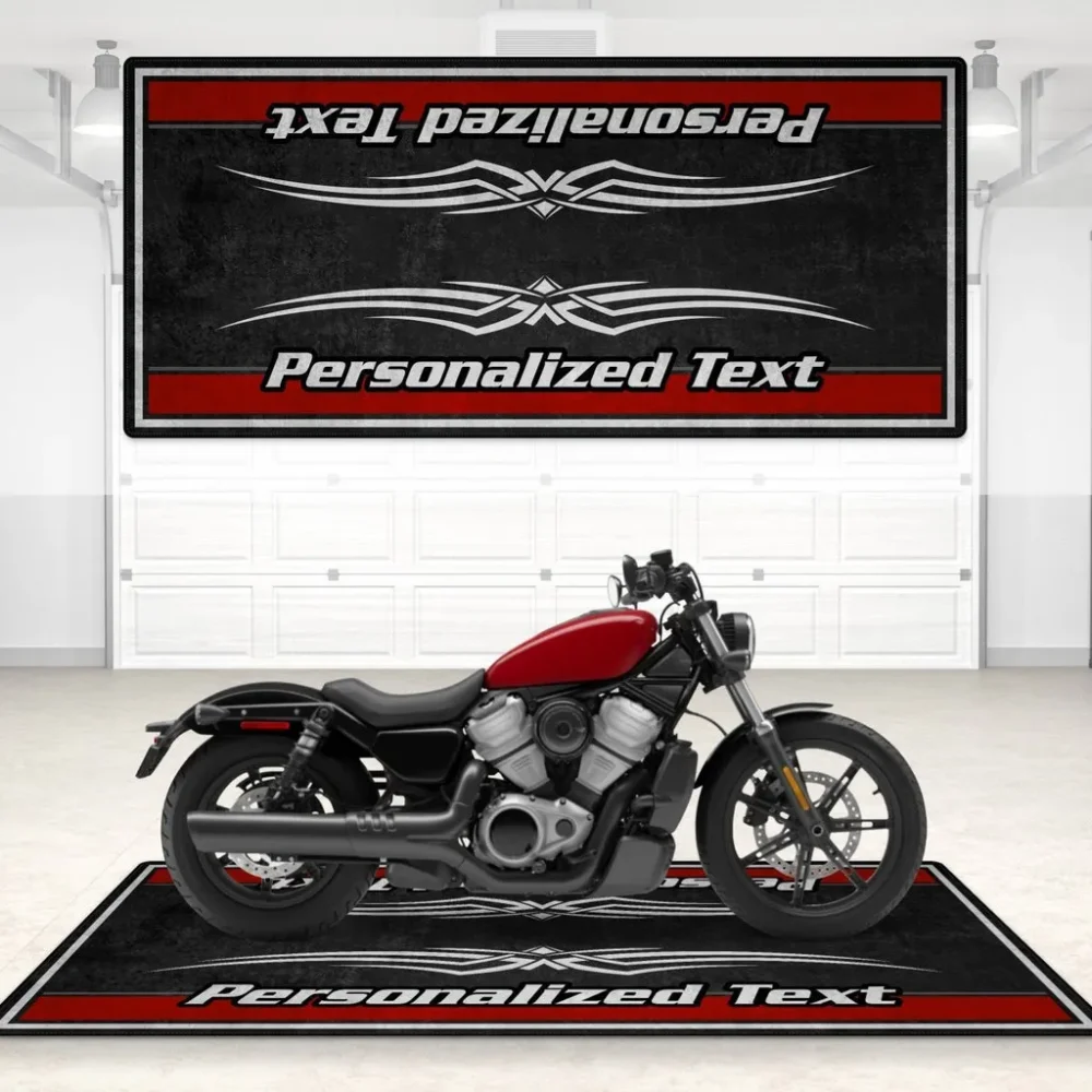 Road Rebel Motorcycle Floor Mat, Durable Non-Slip Rider Mat CAR496101125201 - Image 5